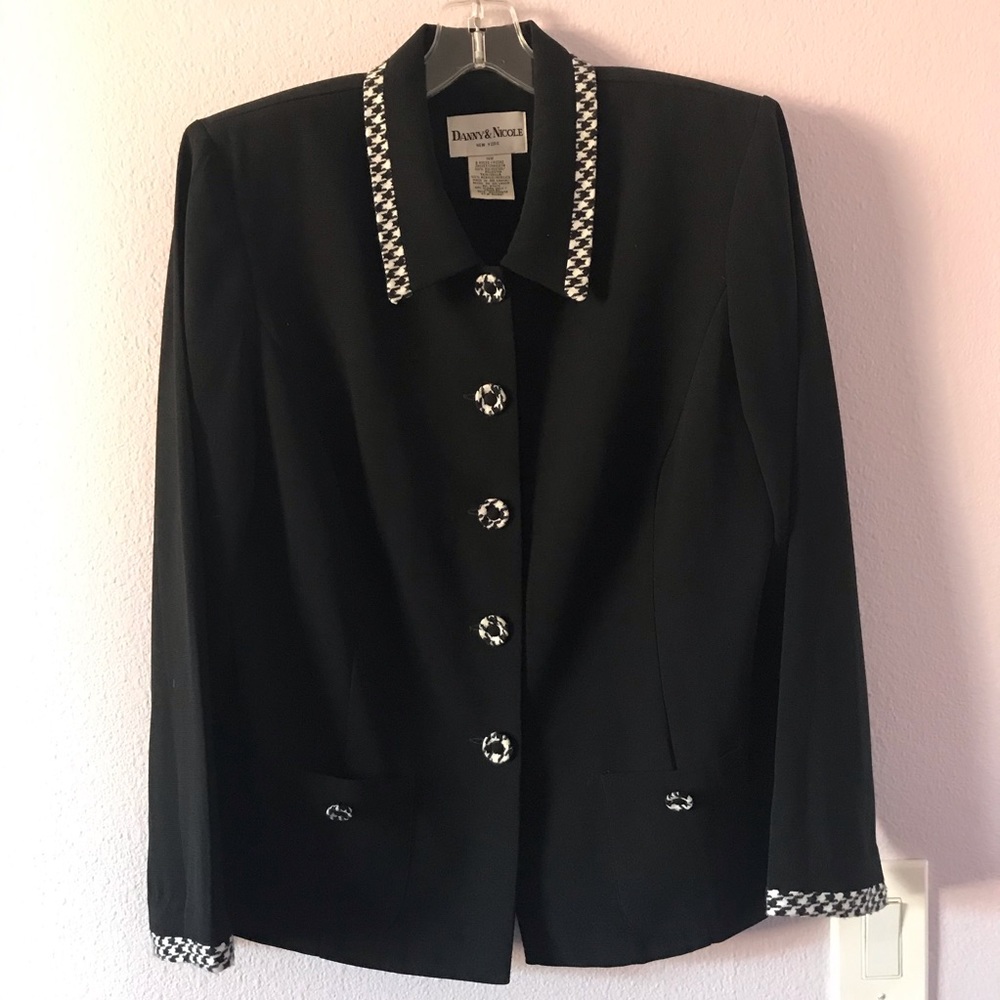 Vintage black/white Danny & Nicole jacket